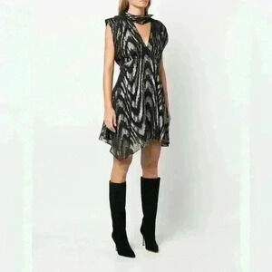 Iro Flared Dress Size M  NWT